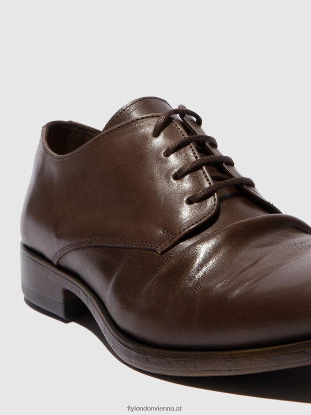 Schnürschuhe mask576 Männer Fly London ZV2XXB832 Öko-Mokka