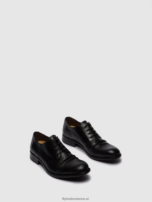 Schnürschuhe mask576 Männer Fly London ZV2XXB833 Estigma schwarz