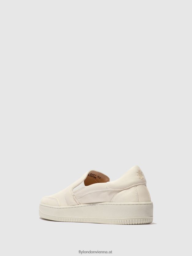 Slip-on-Sneaker bowl515 Männer Fly London ZV2XXB838 nicht-gerade weiss