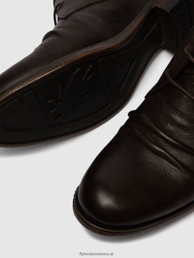 Schnürstiefeletten muro577 Männer Fly London ZV2XXB814 Öko(pflanzlicher) Mocca