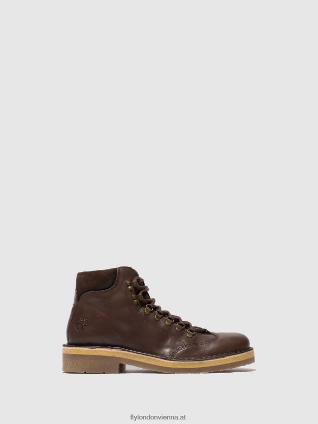 Schnürstiefeletten reus075 Männer Fly London ZV2XXB806 Öko/Ölsuede (pflanzlich) Mocca