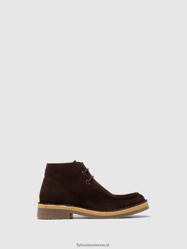 Schnürstiefeletten rodo076 Männer Fly London ZV2XXB810 Ölsuede (pflanzlicher) Mocca